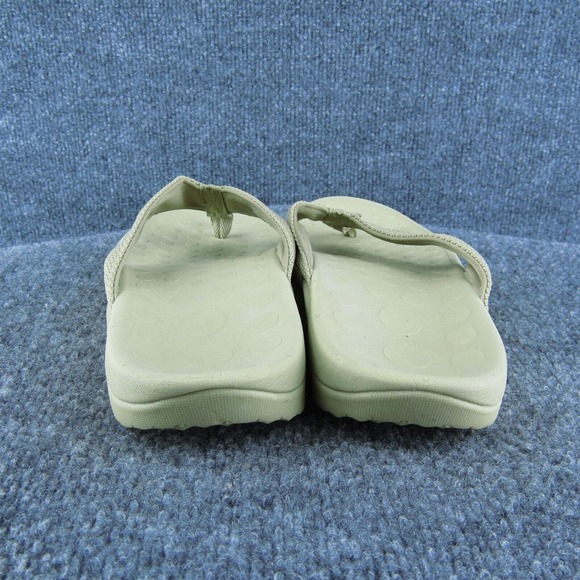 Movego Women Flip Flop Sandal Shoes Beige Synthetic Size 9 Medium - Picture 5 of 10